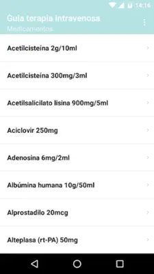 Guía Terapia Intravenosa android App screenshot 0